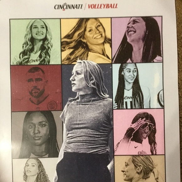 Travis Kelce (Swift ERAS Poster Cincinnati Bearcats Women’s Volleyball) Unique - Picture 5 of 7
